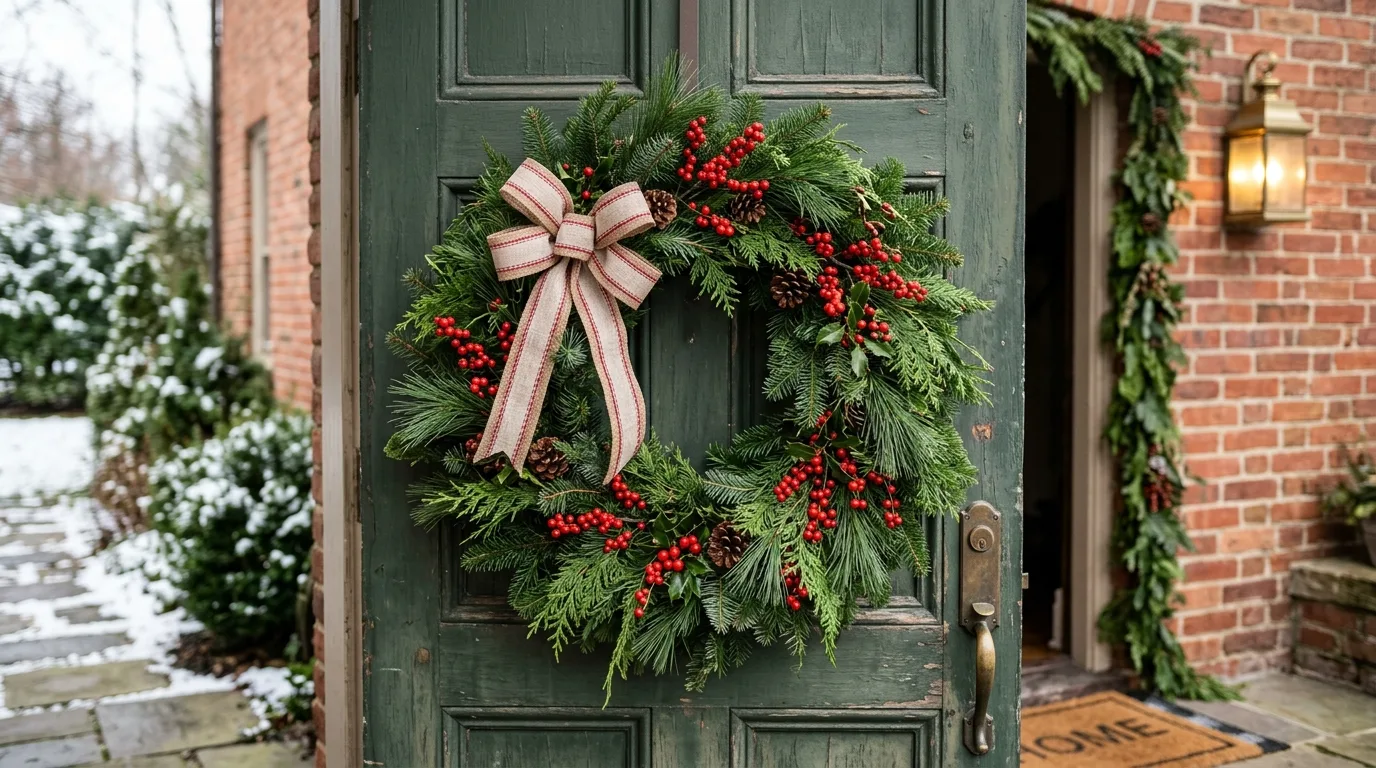 10 Winter Wreaths for Front Door Ideas to Try
